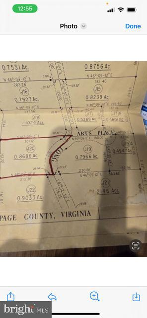 LOT 20 LONG VIEW DR, LURAY, Virginia 22835, ,Land,For sale,LOT 20 LONG VIEW DR,VAPA2005400 MLS # VAPA2005400