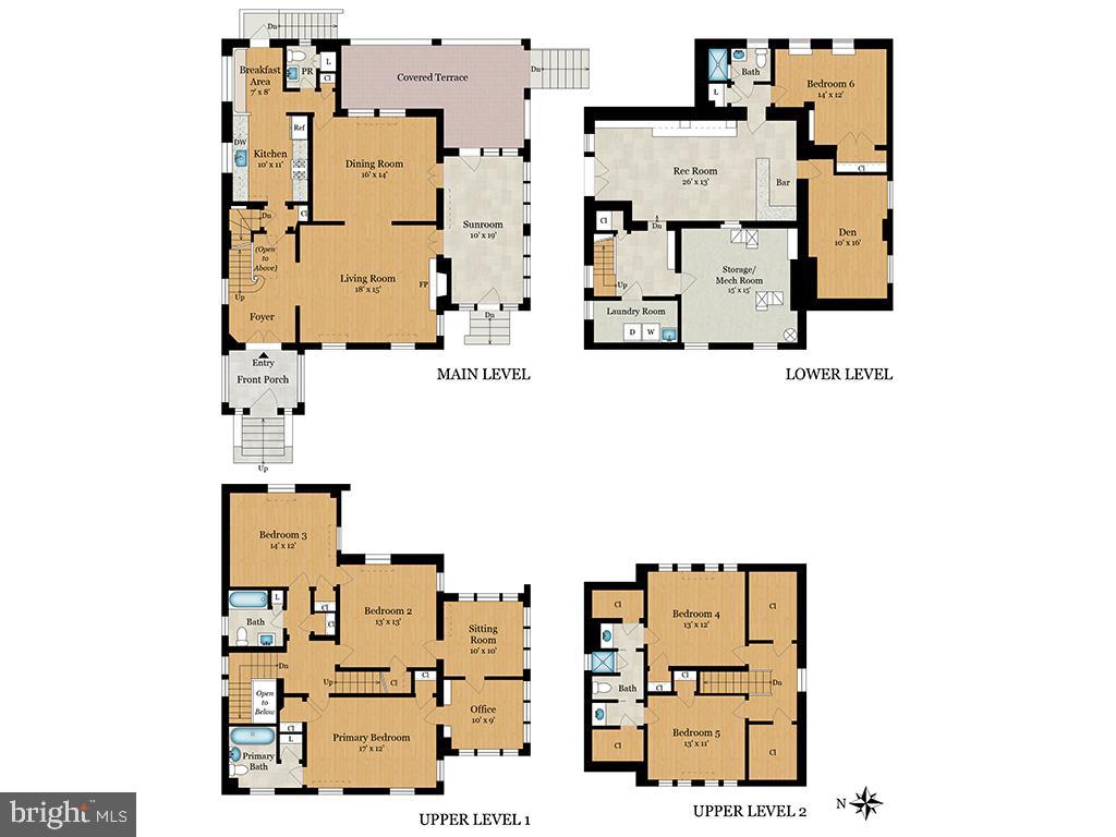 5201 38TH ST NW, WASHINGTON, District Of Columbia 20015, 6 Bedrooms Bedrooms, ,4 BathroomsBathrooms,Residential,For sale,5201 38TH ST NW,DCDC2207856 MLS # DCDC2207856