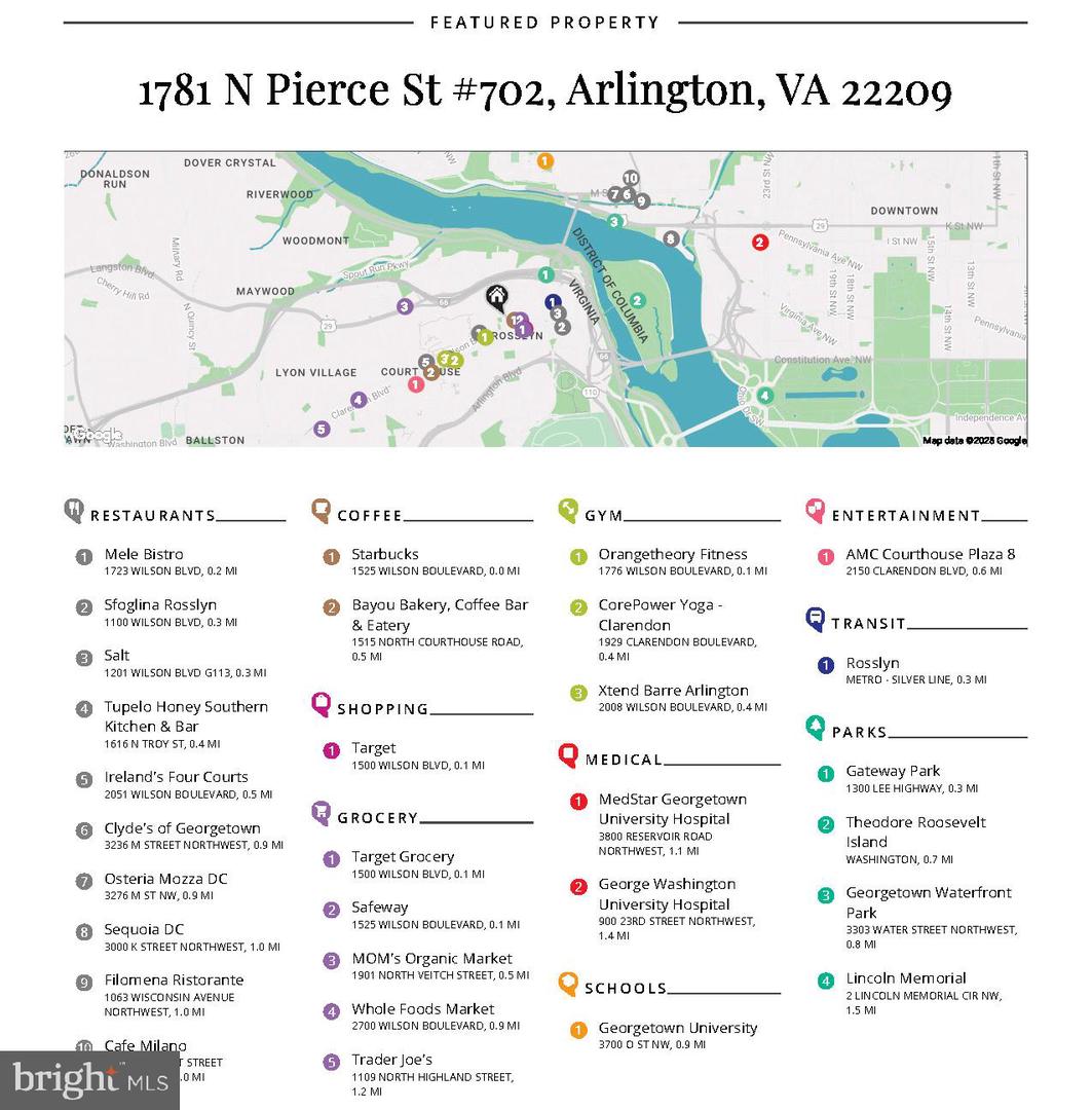 1781 N PIERCE ST #702, ARLINGTON, Virginia 22209, 2 Bedrooms Bedrooms, ,2 BathroomsBathrooms,Residential,For sale,1781 N PIERCE ST #702,VAAR2063730 MLS # VAAR2063730