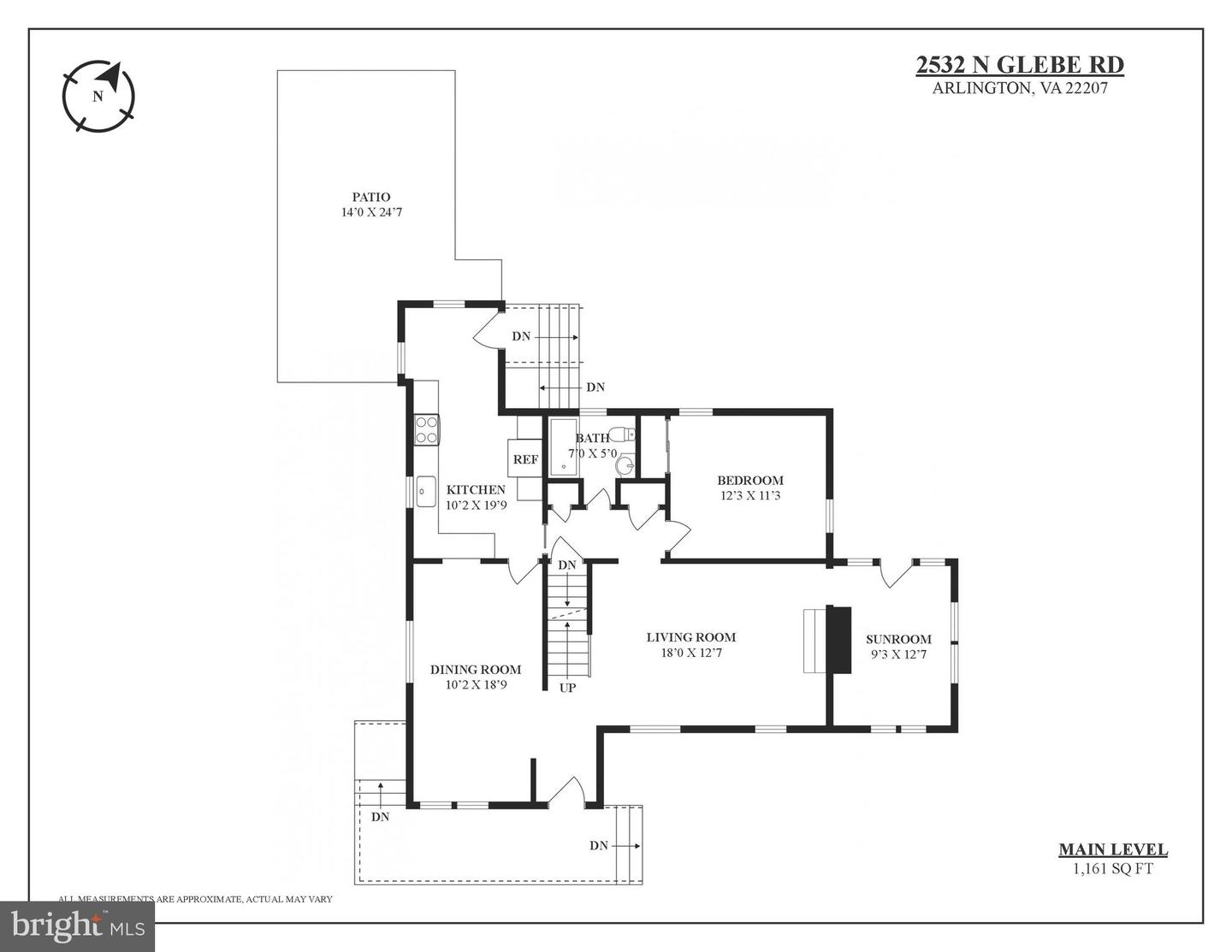 2532 N GLEBE RD N, ARLINGTON, Virginia 22207, 4 Bedrooms Bedrooms, ,3 BathroomsBathrooms,Residential,For sale,2532 N GLEBE RD N,VAAR2063450 MLS # VAAR2063450