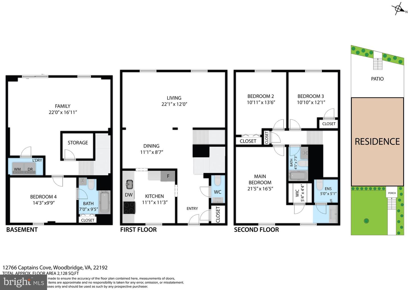 12766 CAPTAINS CV, WOODBRIDGE, Virginia 22192, 4 Bedrooms Bedrooms, ,3 BathroomsBathrooms,Residential,For sale,12766 CAPTAINS CV,VAPW2104004 MLS # VAPW2104004