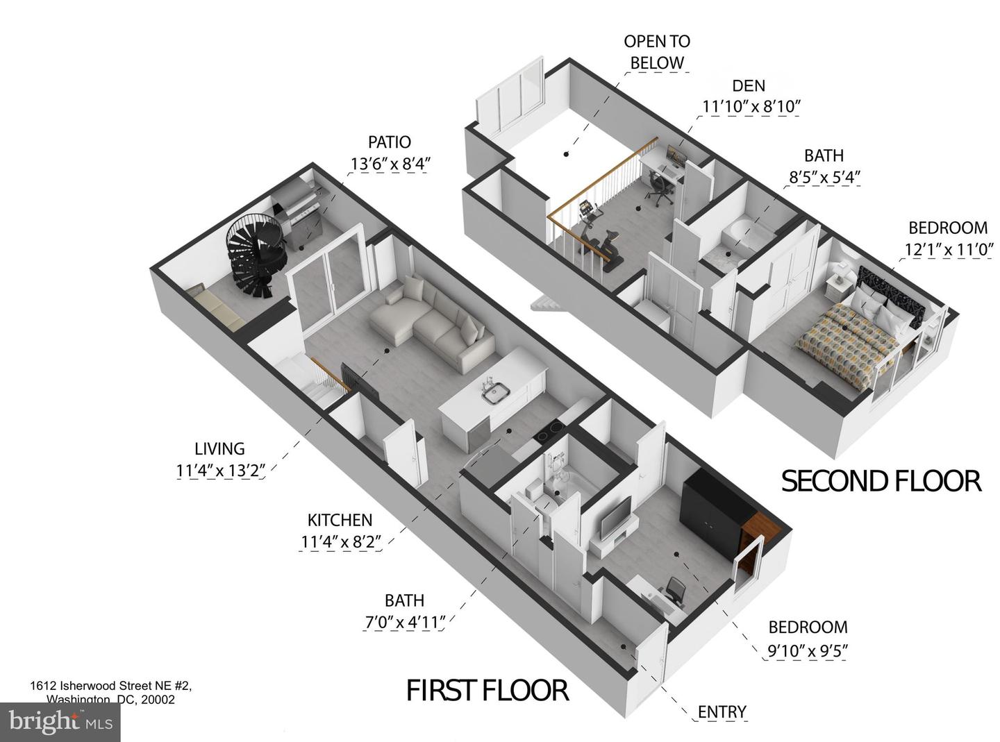 1612 ISHERWOOD ST NE #2, WASHINGTON, District Of Columbia 20002, 2 Bedrooms Bedrooms, 6 Rooms Rooms,2 BathroomsBathrooms,Residential,For sale,1612 ISHERWOOD ST NE #2,DCDC2212622 MLS # DCDC2212622
