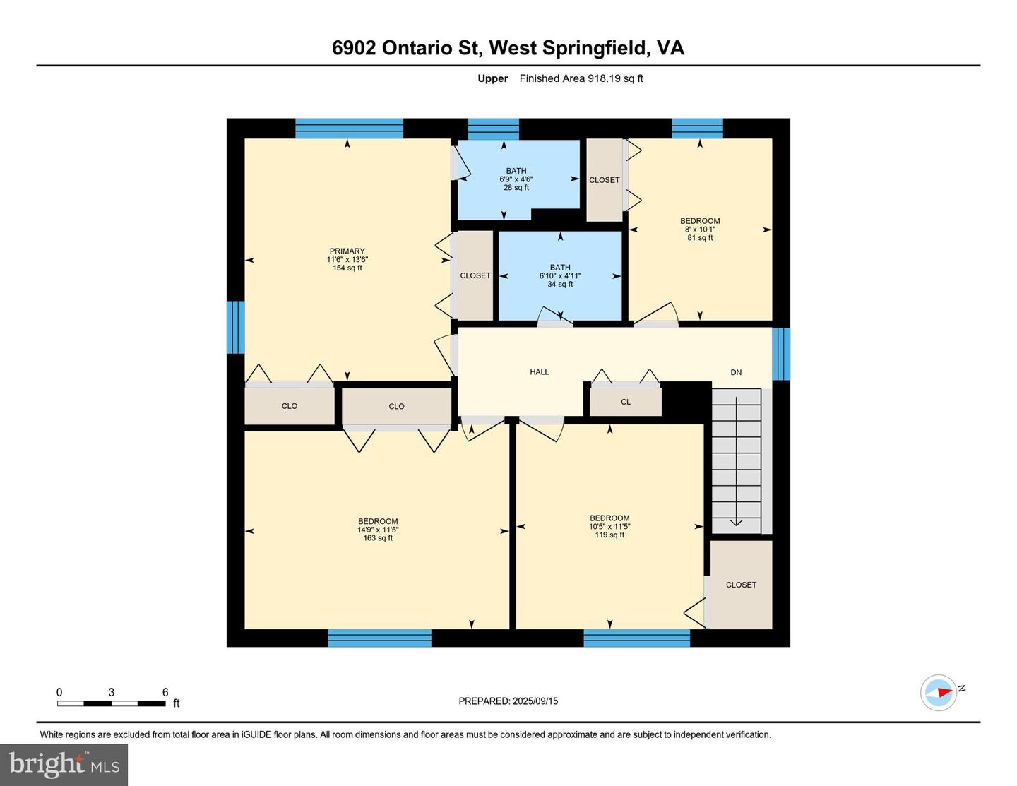 6902 ONTARIO ST, SPRINGFIELD, Virginia 22152, 4 Bedrooms Bedrooms, ,2 BathroomsBathrooms,Residential,For sale,6902 ONTARIO ST,VAFX2268326 MLS # VAFX2268326