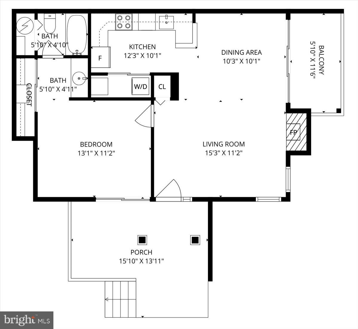 3150-L COVEWOOD CT #L, FALLS CHURCH, Virginia 22042, 1 Bedroom Bedrooms, ,1 BathroomBathrooms,Residential,For sale,3150-L COVEWOOD CT #L,VAFX2268590 MLS # VAFX2268590