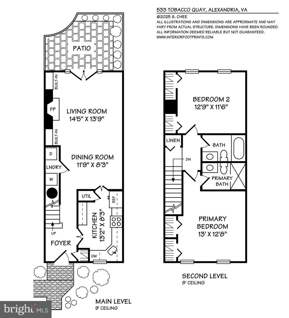 533 TOBACCO QUAY, ALEXANDRIA, Virginia 22314, 2 Bedrooms Bedrooms, ,2 BathroomsBathrooms,Residential,For sale,533 TOBACCO QUAY,VAAX2050106 MLS # VAAX2050106