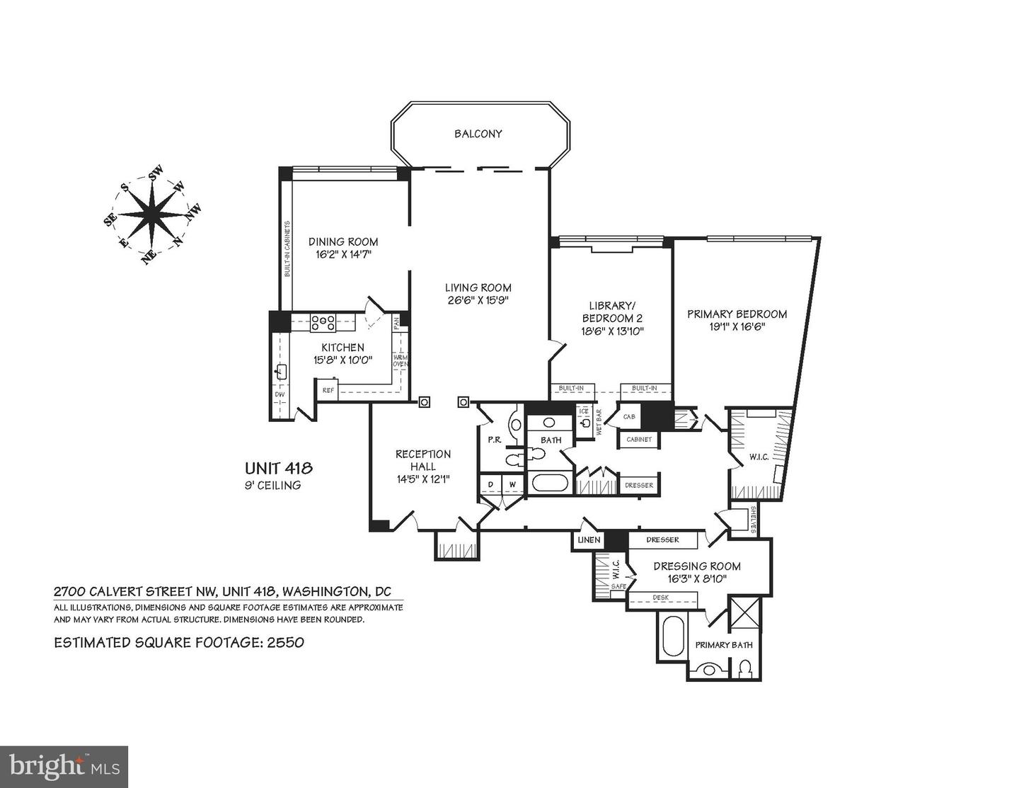 2700 CALVERT ST NW #418, WASHINGTON, District Of Columbia 20008, 2 Bedrooms Bedrooms, ,2 BathroomsBathrooms,Residential,For sale,2700 CALVERT ST NW #418,DCDC2223958 MLS # DCDC2223958