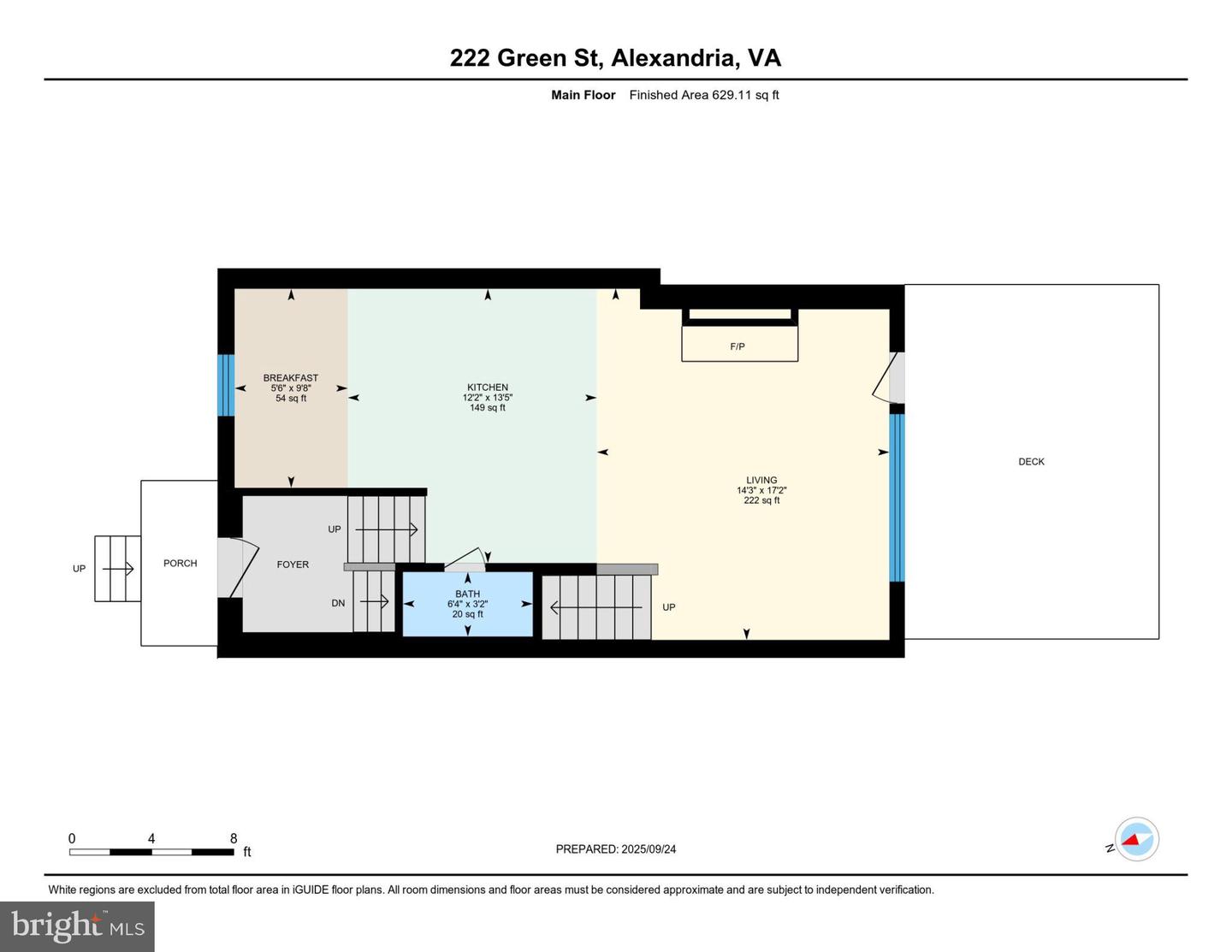 222 GREEN ST, ALEXANDRIA, Virginia 22314, 3 Bedrooms Bedrooms, ,3 BathroomsBathrooms,Residential,For sale,222 GREEN ST,VAAX2050170 MLS # VAAX2050170