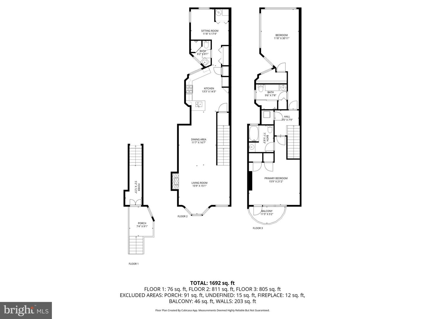 2304 1ST ST NW #1, WASHINGTON, District Of Columbia 20001, 2 Bedrooms Bedrooms, ,3 BathroomsBathrooms,Residential,For sale,2304 1ST ST NW #1,DCDC2221864 MLS # DCDC2221864