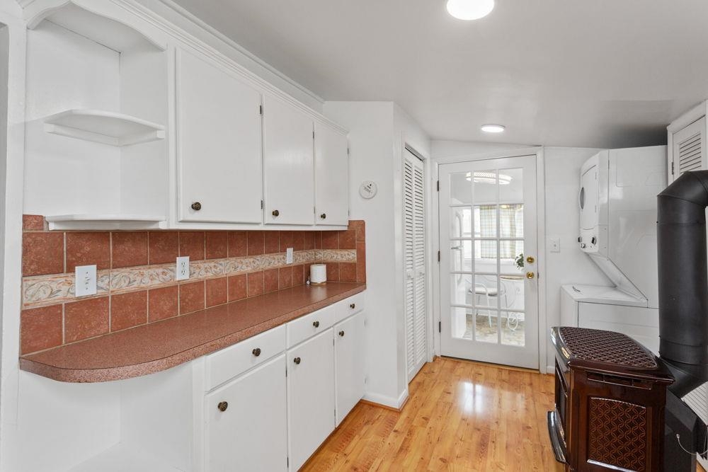 with lots of counter space.