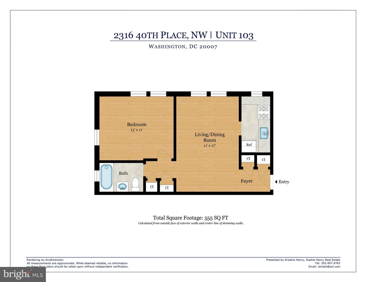 2316 40TH PL NW #103, WASHINGTON, District Of Columbia 20007, 1 Bedroom Bedrooms, ,1 BathroomBathrooms,Residential,For sale,2316 40TH PL NW #103,DCDC2223334 MLS # DCDC2223334