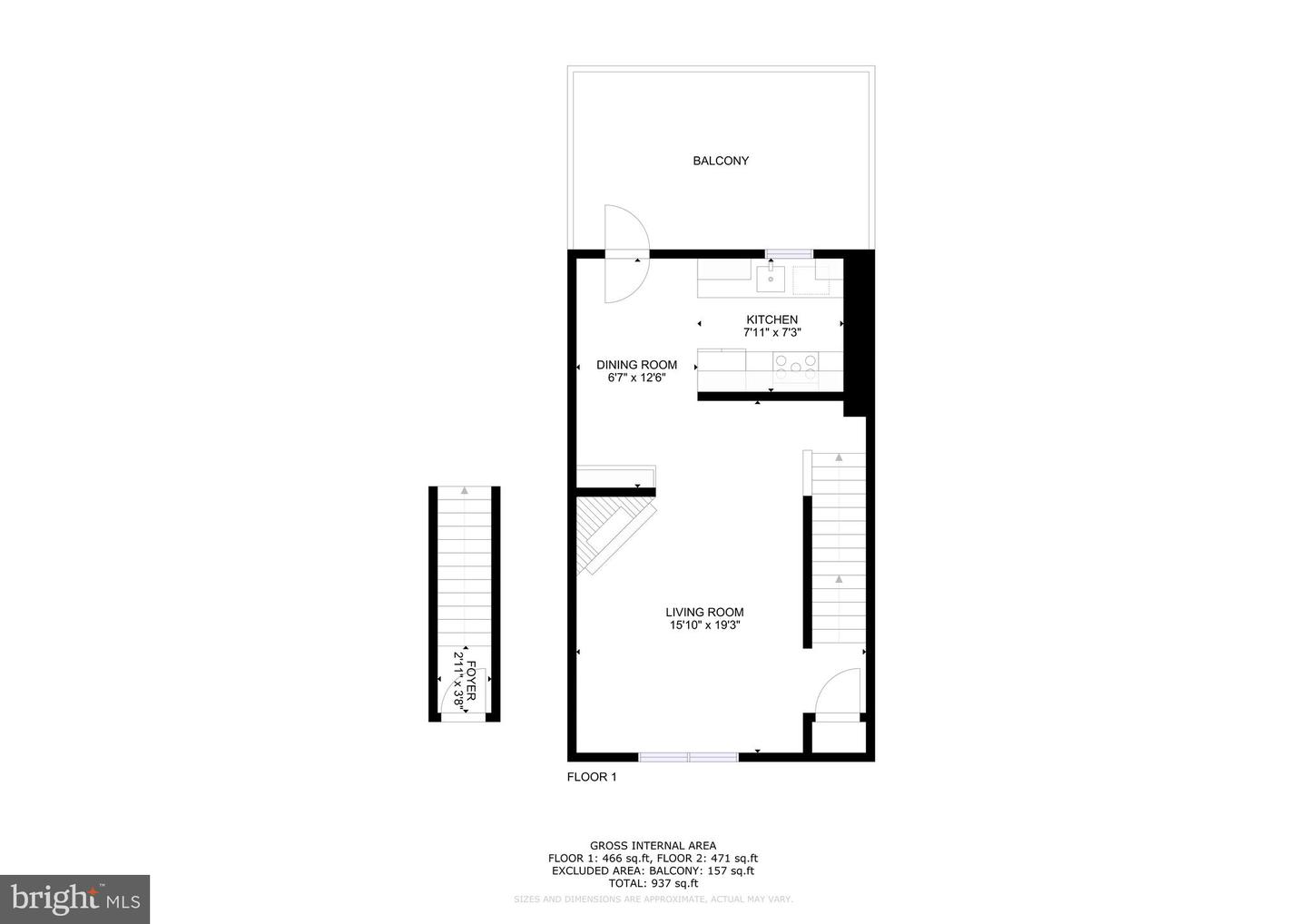 2715 S WALTER REED DR #B, ARLINGTON, Virginia 22206, 2 Bedrooms Bedrooms, ,1 BathroomBathrooms,Residential,For sale,2715 S WALTER REED DR #B,VAAR2064062 MLS # VAAR2064062