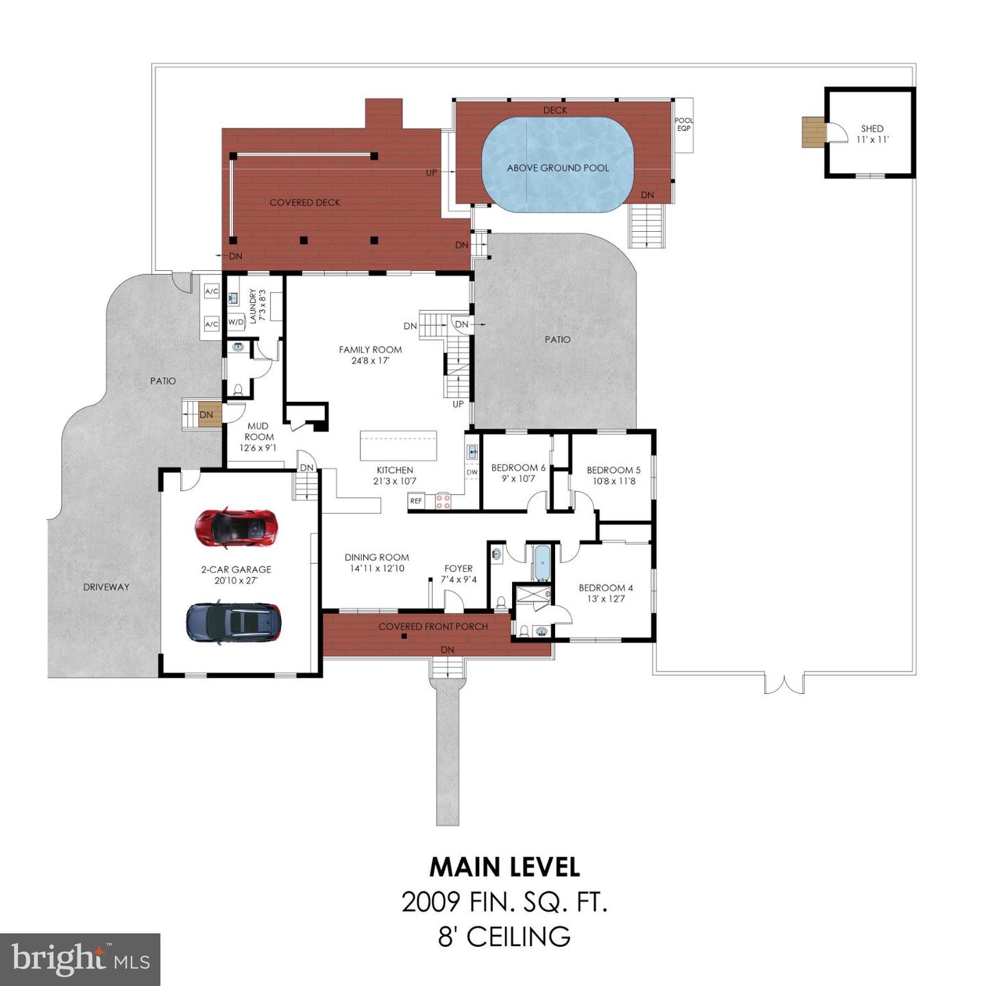 5227 CATHER RD, SPRINGFIELD, Virginia 22151, 8 Bedrooms Bedrooms, 19 Rooms Rooms,5 BathroomsBathrooms,Residential,For sale,5227 CATHER RD,VAFX2269348 MLS # VAFX2269348