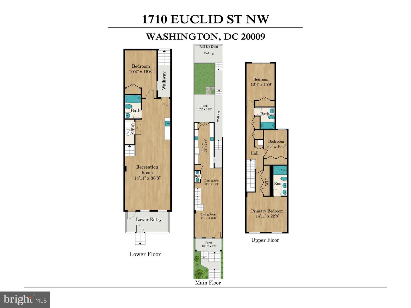 1710 EUCLID ST NW, WASHINGTON, District Of Columbia 20009, 4 Bedrooms Bedrooms, ,3 BathroomsBathrooms,Residential,For sale,1710 EUCLID ST NW,DCDC2224534 MLS # DCDC2224534