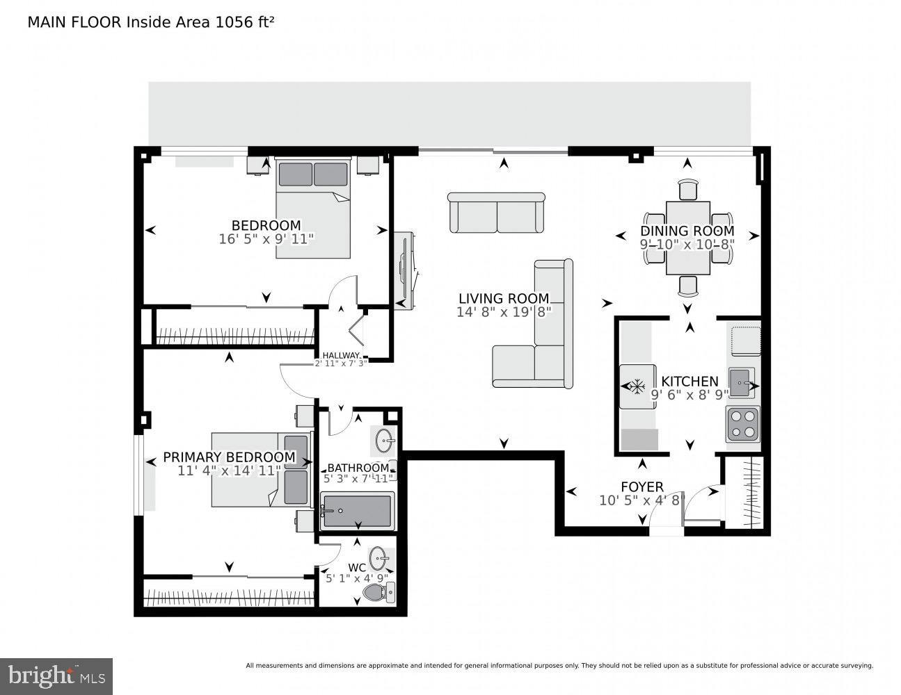 4343 CHERRY HILL RD #605, ARLINGTON, Virginia 22207, 2 Bedrooms Bedrooms, 8 Rooms Rooms,1 BathroomBathrooms,Residential,For sale,4343 CHERRY HILL RD #605,VAAR2064164 MLS # VAAR2064164