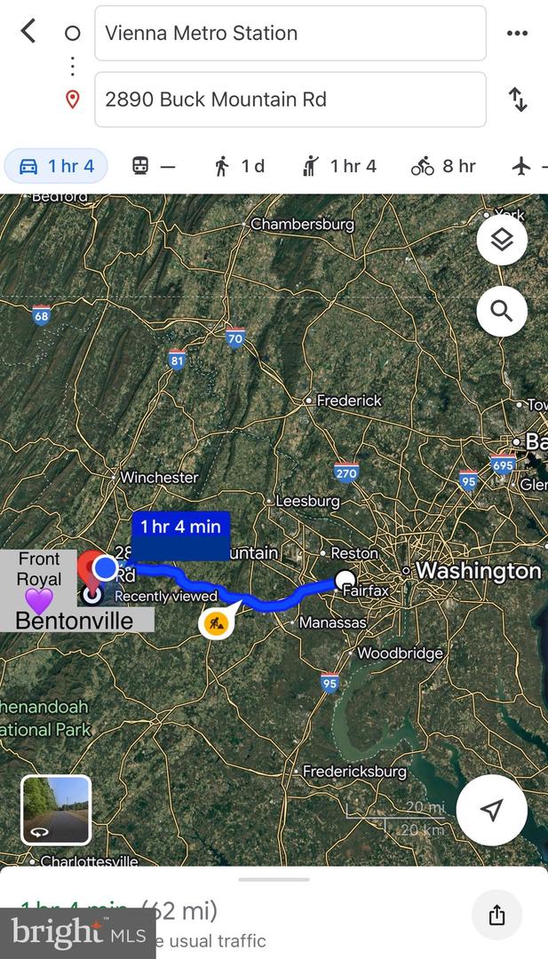 LOT 63C BUCK MOUNTAIN RD, BENTONVILLE, Virginia 22610, 3 Bedrooms Bedrooms, ,3 BathroomsBathrooms,Residential,For sale,LOT 63C BUCK MOUNTAIN RD,VAWR2012400 MLS # VAWR2012400