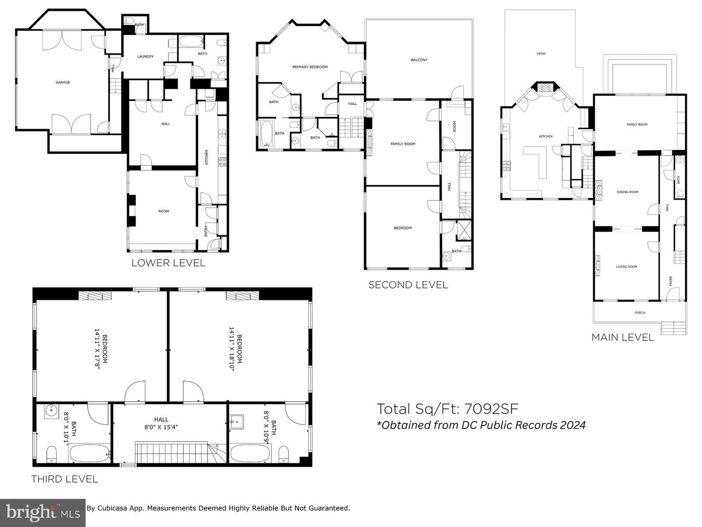 1527 35TH ST NW, WASHINGTON, District Of Columbia 20007, 8 Bedrooms Bedrooms, ,6 BathroomsBathrooms,Residential,For sale,1527 35TH ST NW,DCDC2224272 MLS # DCDC2224272
