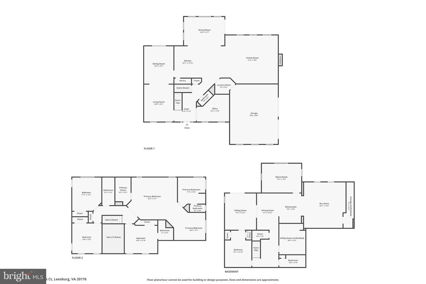 14388 WATERFORD WOODS CT, LEESBURG, Virginia 20176, 4 Bedrooms Bedrooms, 9 Rooms Rooms,3 BathroomsBathrooms,Residential,For sale,14388 WATERFORD WOODS CT,VALO2107924 MLS # VALO2107924