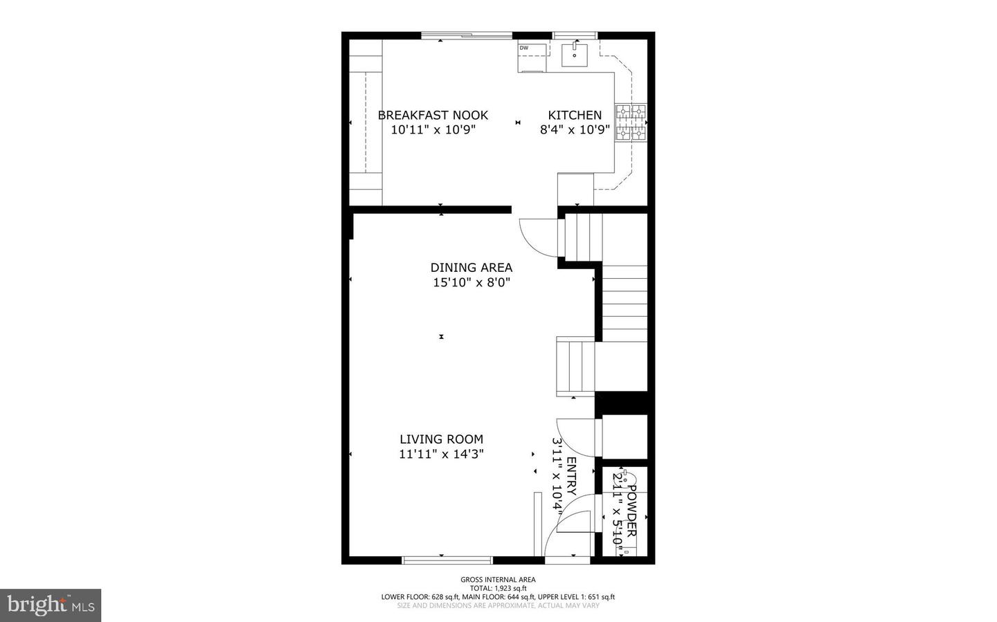 7338 RHONDDA DR, LORTON, Virginia 22079, 3 Bedrooms Bedrooms, ,2 BathroomsBathrooms,Residential,For sale,7338 RHONDDA DR,VAFX2263226 MLS # VAFX2263226