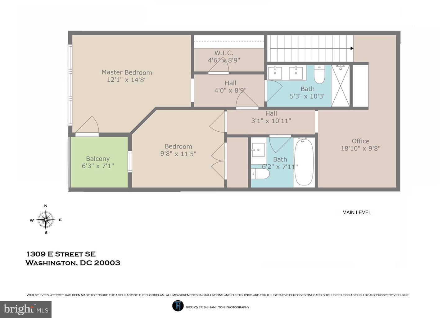 1309 E ST SE #12, WASHINGTON, District Of Columbia 20003, 2 Bedrooms Bedrooms, 5 Rooms Rooms,2 BathroomsBathrooms,Residential,For sale,1309 E ST SE #12,DCDC2225118 MLS # DCDC2225118
