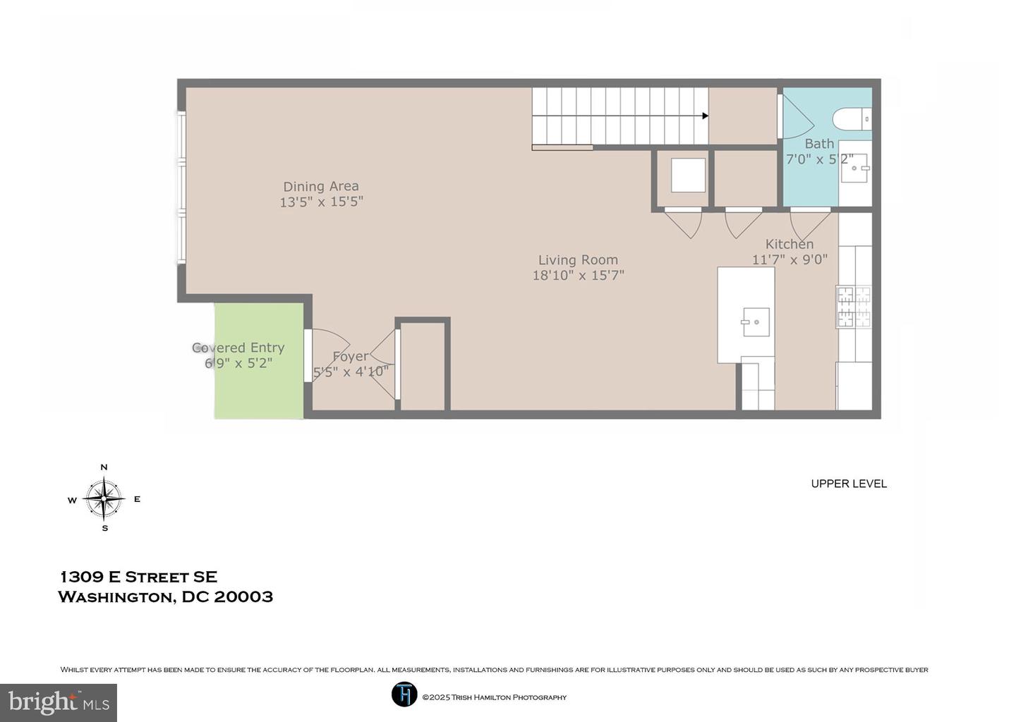 1309 E ST SE #12, WASHINGTON, District Of Columbia 20003, 2 Bedrooms Bedrooms, 5 Rooms Rooms,2 BathroomsBathrooms,Residential,For sale,1309 E ST SE #12,DCDC2225118 MLS # DCDC2225118
