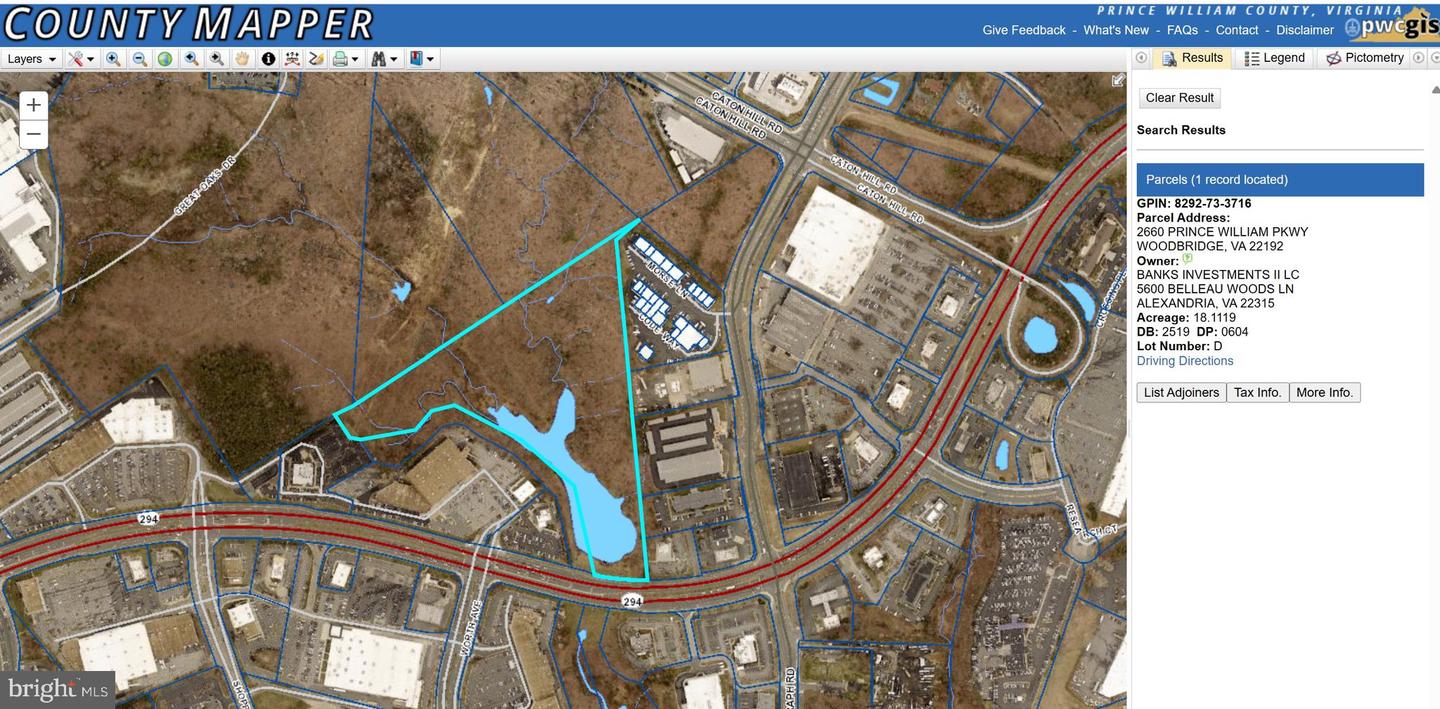 2660 PRINCE WILLIAM PKWY, WOODBRIDGE, Virginia 22192, ,Land,For sale,2660 PRINCE WILLIAM PKWY,VAPW2104800 MLS # VAPW2104800
