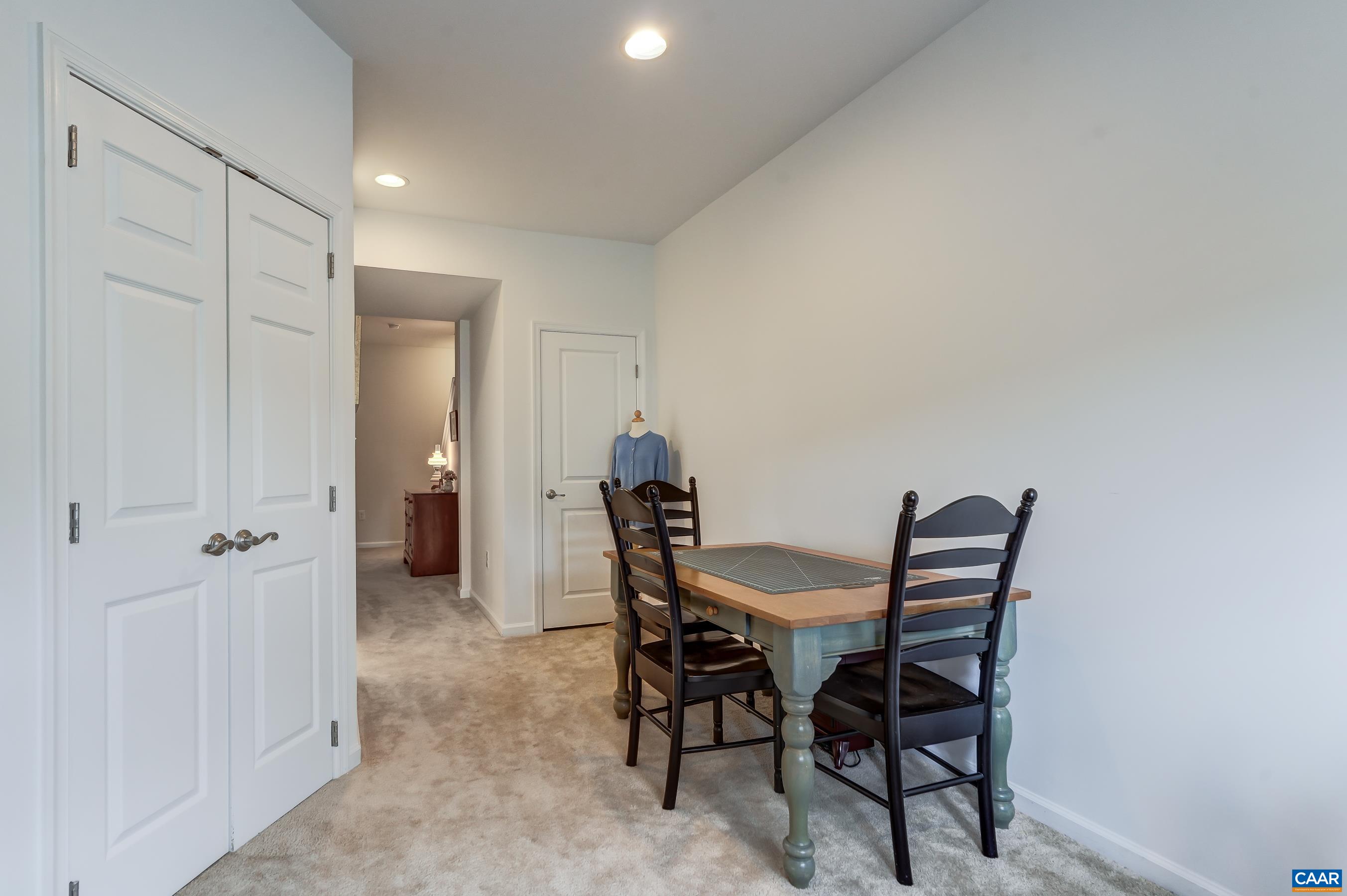 large storage closet in the basement too!