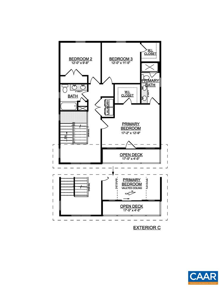 22A WARDELL CREST, CHARLOTTESVILLE, Virginia 22902, 3 Bedrooms Bedrooms, ,2 BathroomsBathrooms,Residential,The Meridian,22A WARDELL CREST,669623 MLS # 669623
