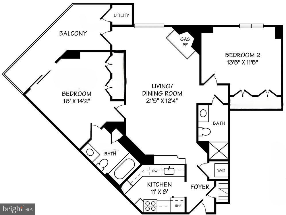 901 N MONROE ST #903, ARLINGTON, Virginia 22201, 2 Bedrooms Bedrooms, ,2 BathroomsBathrooms,Residential,For sale,901 N MONROE ST #903,VAAR2063094 MLS # VAAR2063094