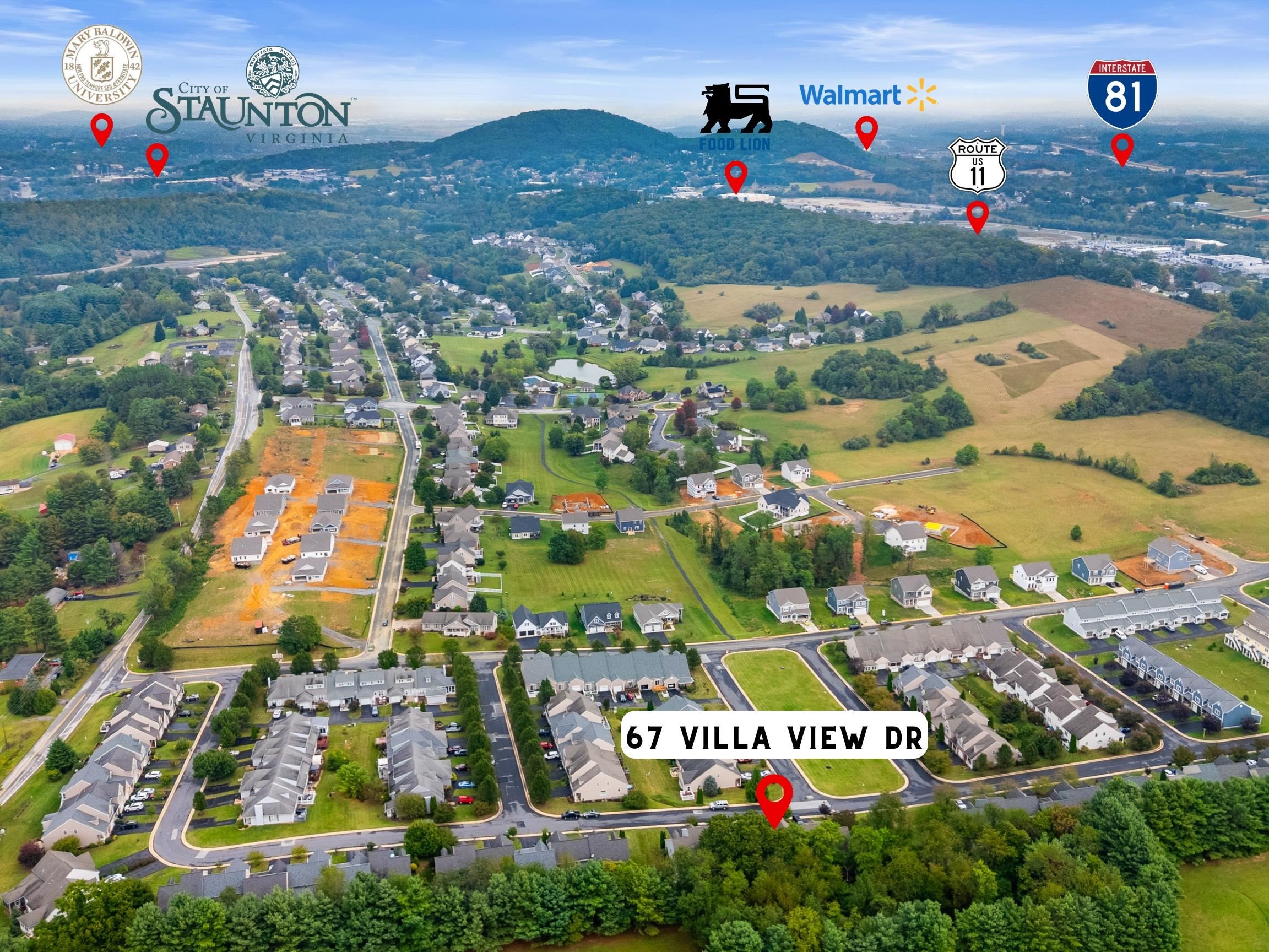 67 VILLA VIEW DR, STAUNTON, Virginia 24401, 3 Bedrooms Bedrooms, ,2 BathroomsBathrooms,Residential,67 VILLA VIEW DR,669678 MLS # 669678