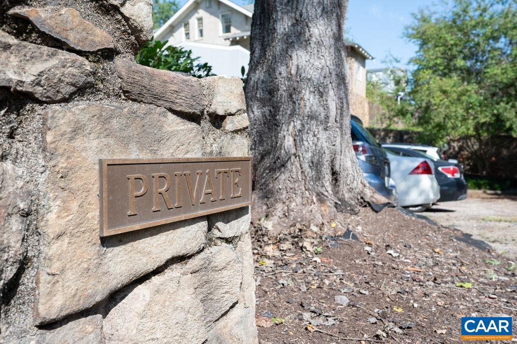 Parking area is private and each unit has 2 dedicated parking spaces directly adjacent to each unit