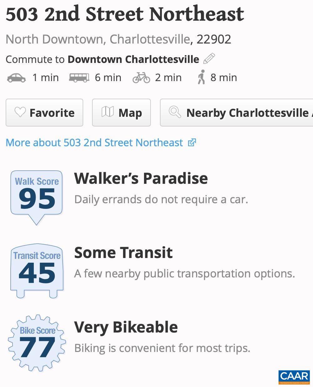 Walk to downtown shopping, theaters, restaurants, farmer's market,... and the central bus station for access to all bus lines.