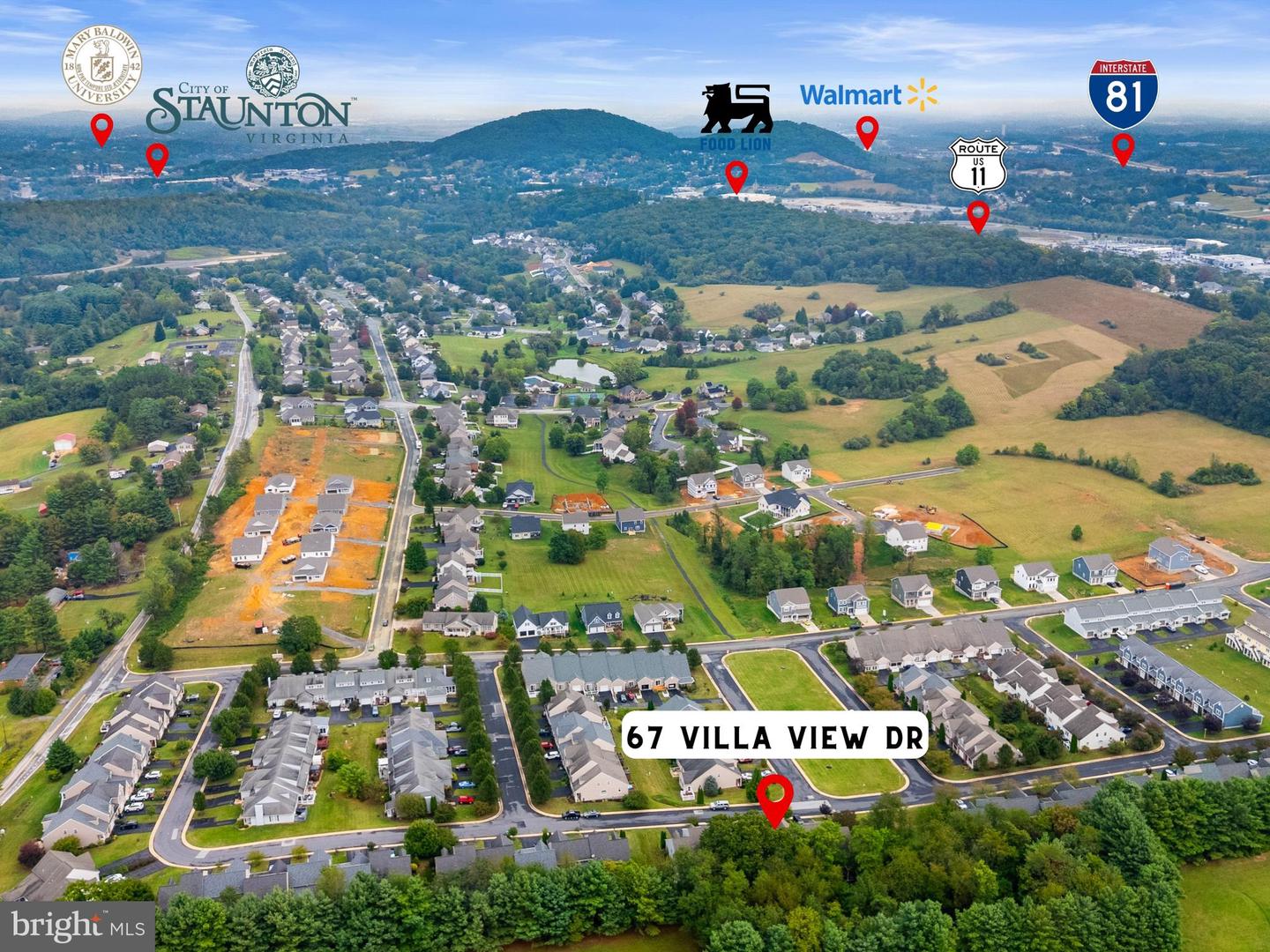 67 VILLA VIEW DR, STAUNTON, Virginia 24401, 3 Bedrooms Bedrooms, ,2 BathroomsBathrooms,Residential,For sale,67 VILLA VIEW DR,VAAG2002674 MLS # VAAG2002674
