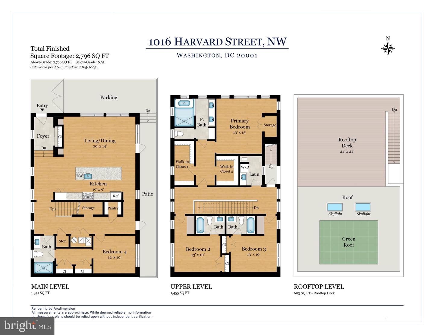 1016 HARVARD ST NW, WASHINGTON, District Of Columbia 20001, 4 Bedrooms Bedrooms, ,4 BathroomsBathrooms,Residential,For sale,1016 HARVARD ST NW,DCDC2225500 MLS # DCDC2225500
