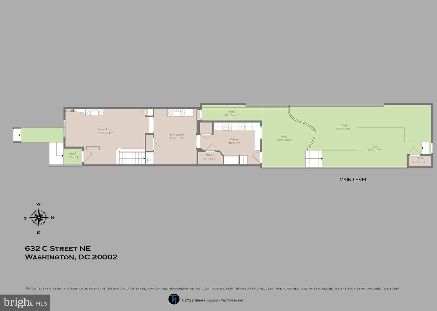 632 C ST NE, WASHINGTON, District Of Columbia 20002, 3 Bedrooms Bedrooms, 6 Rooms Rooms,2 BathroomsBathrooms,Residential,For sale,632 C ST NE,DCDC2217044 MLS # DCDC2217044