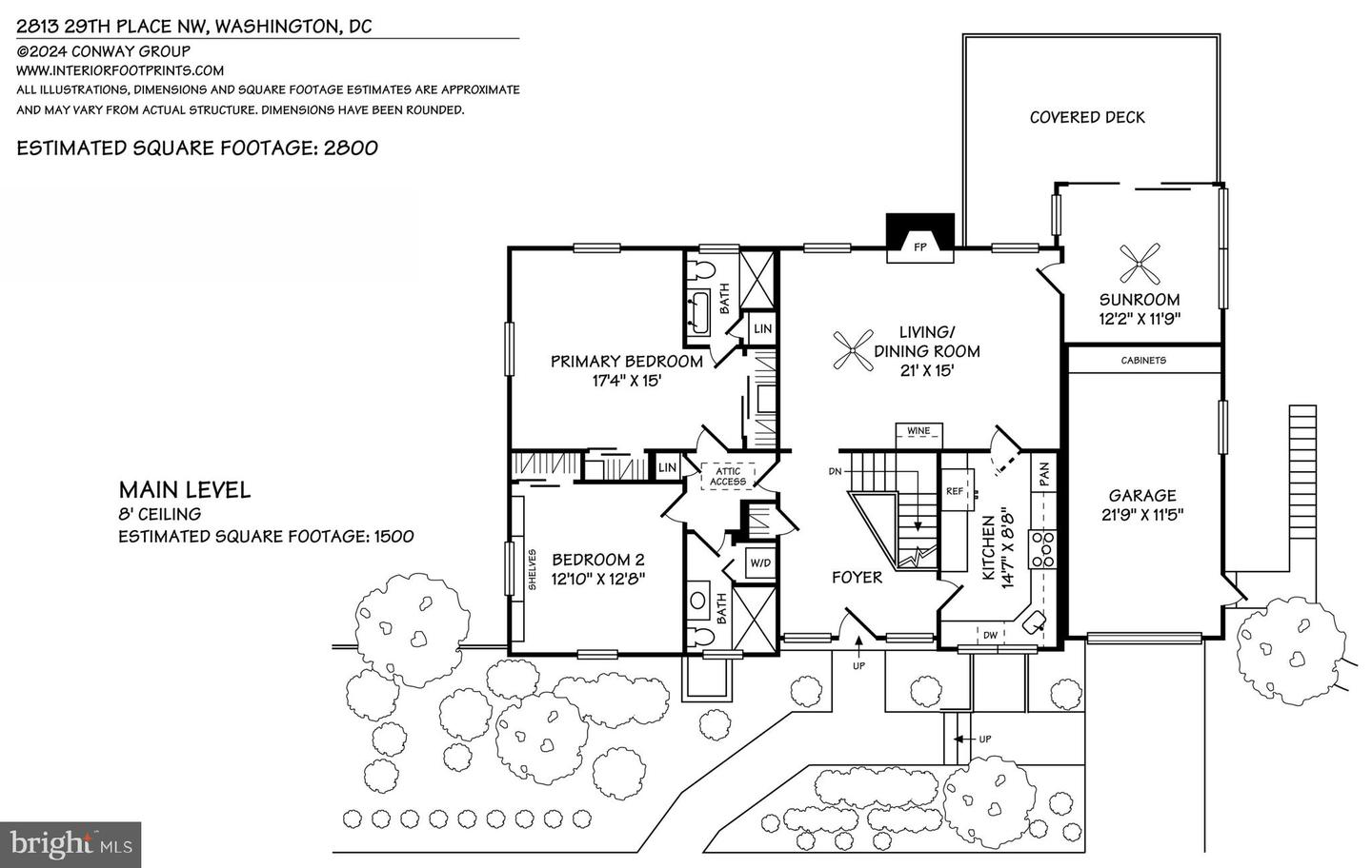 2813 29TH PL NW, WASHINGTON, District Of Columbia 20008, 4 Bedrooms Bedrooms, ,4 BathroomsBathrooms,Residential,For sale,2813 29TH PL NW,DCDC2224798 MLS # DCDC2224798