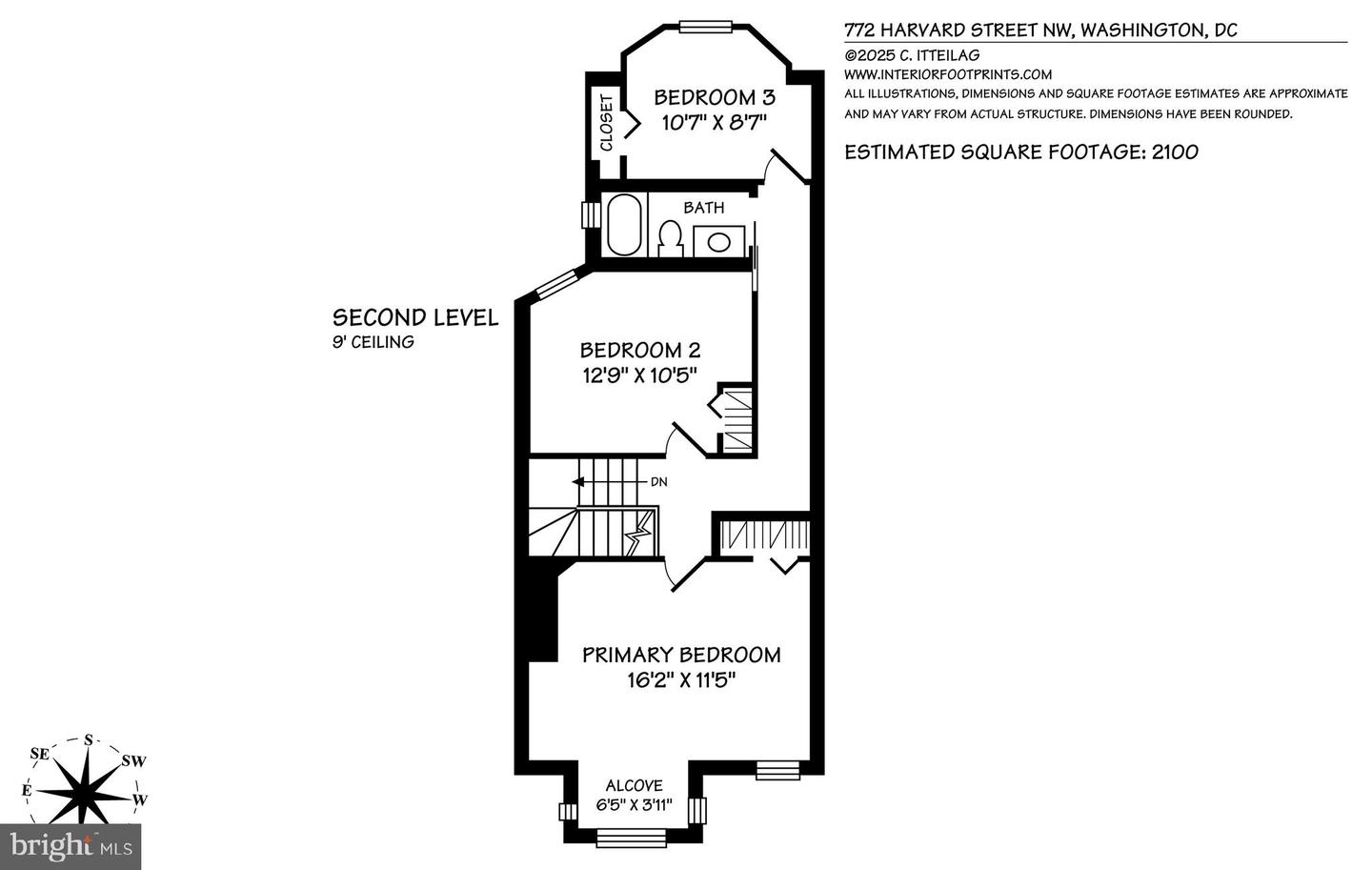 772 HARVARD ST NW, WASHINGTON, District Of Columbia 20001, 3 Bedrooms Bedrooms, ,2 BathroomsBathrooms,Residential,For sale,772 HARVARD ST NW,DCDC2225520 MLS # DCDC2225520