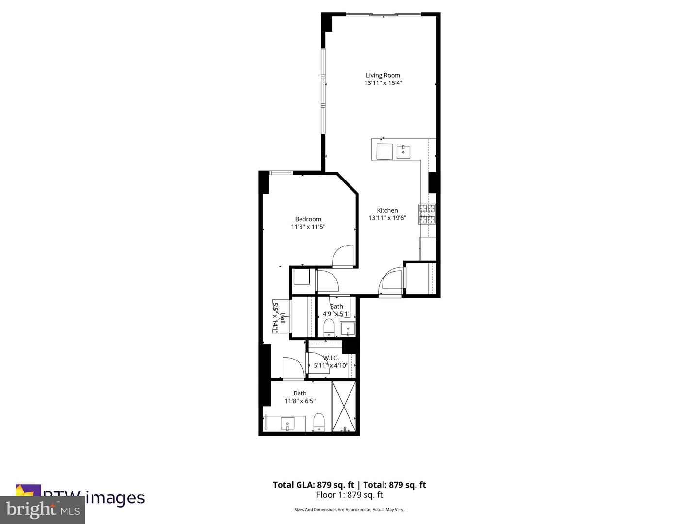 88 V ST SW #807, WASHINGTON, District Of Columbia 20024, 1 Bedroom Bedrooms, ,1 BathroomBathrooms,Residential,For sale,88 V ST SW #807,DCDC2225810 MLS # DCDC2225810
