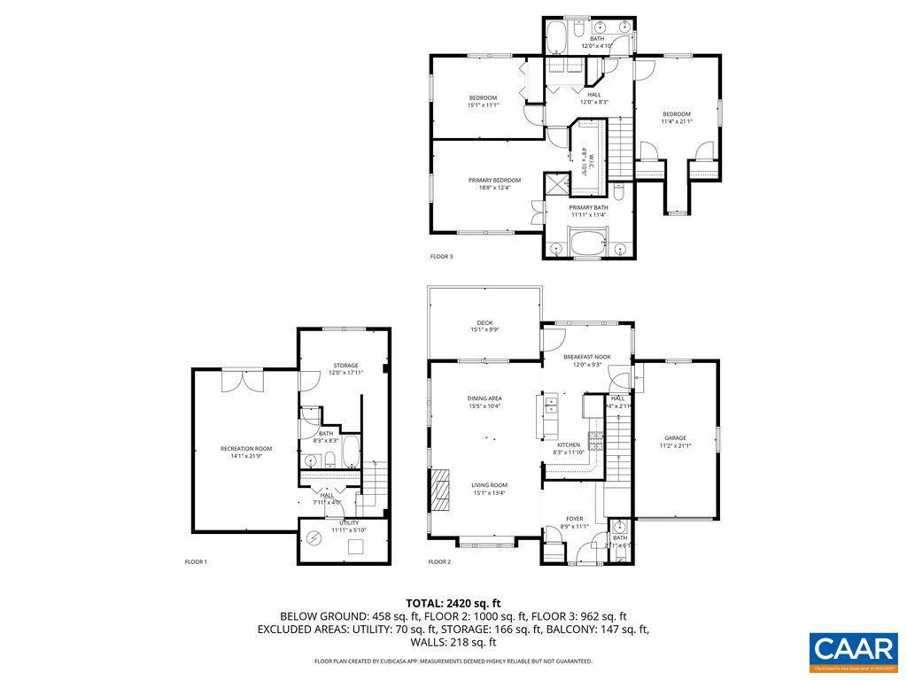 1105 SAINT CHARLES CT, CHARLOTTESVILLE, Virginia 22901, 3 Bedrooms Bedrooms, ,3 BathroomsBathrooms,Residential,For sale,1105 SAINT CHARLES CT,669750 MLS # 669750