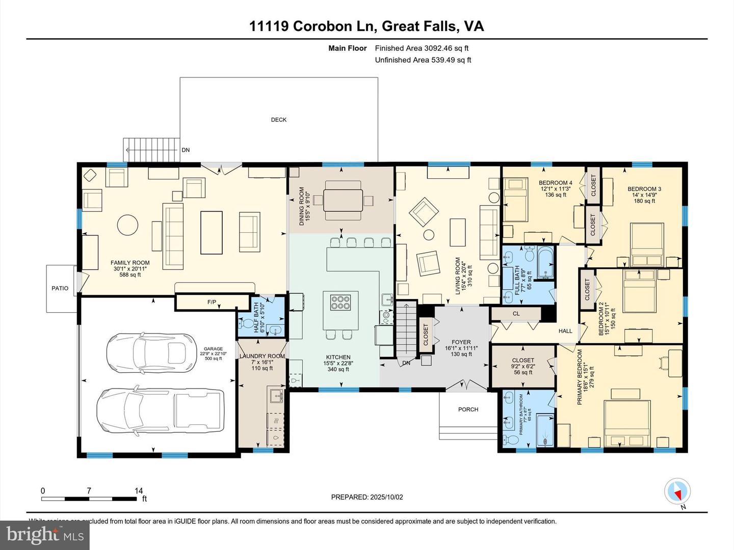 11119 COROBON LN, GREAT FALLS, Virginia 22066, 5 Bedrooms Bedrooms, ,3 BathroomsBathrooms,Residential,For sale,11119 COROBON LN,VAFX2268984 MLS # VAFX2268984