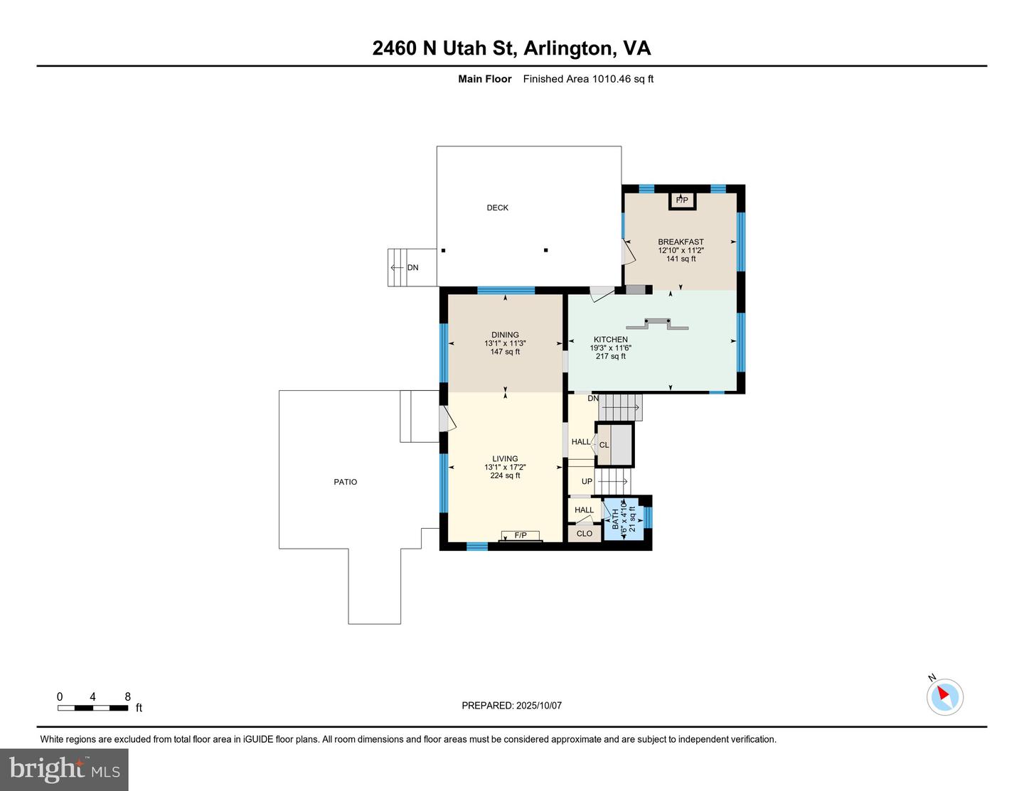 2460 N UTAH ST, ARLINGTON, Virginia 22207, 3 Bedrooms Bedrooms, ,2 BathroomsBathrooms,Residential,For sale,2460 N UTAH ST,VAAR2064576 MLS # VAAR2064576