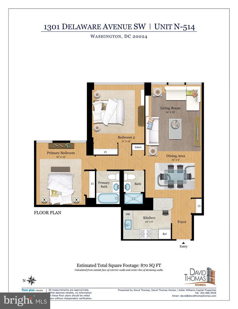 1301 DELAWARE AVE SW #N-514, WASHINGTON, District Of Columbia 20024, 2 Bedrooms Bedrooms, ,2 BathroomsBathrooms,Residential,For sale,1301 DELAWARE AVE SW #N-514,DCDC2194848 MLS # DCDC2194848