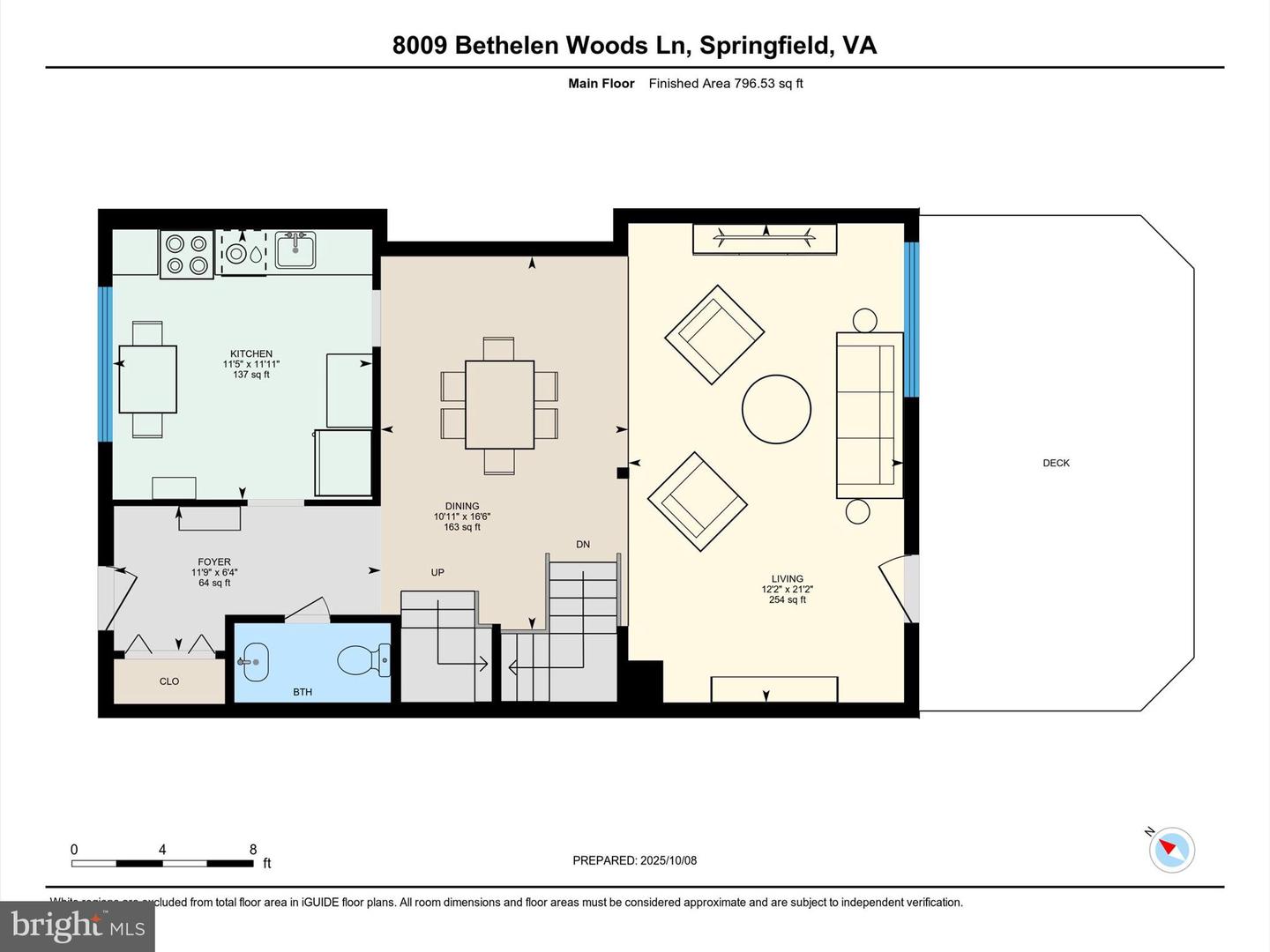8009 BETHELEN WOODS LN, SPRINGFIELD, Virginia 22153, 3 Bedrooms Bedrooms, ,2 BathroomsBathrooms,Residential,For sale,8009 BETHELEN WOODS LN,VAFX2272590 MLS # VAFX2272590