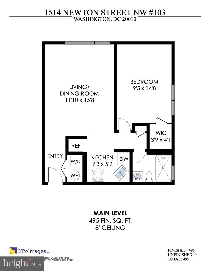 1514 NEWTON ST NW #103, WASHINGTON, District Of Columbia 20010, 1 Bedroom Bedrooms, ,1 BathroomBathrooms,Residential,For sale,1514 NEWTON ST NW #103,DCDC2226168 MLS # DCDC2226168