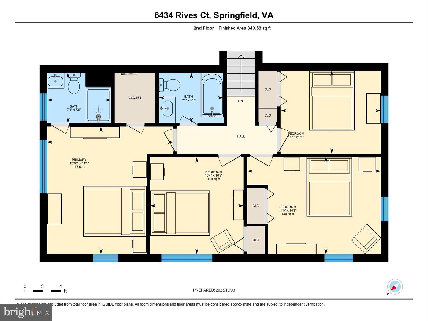 6434 RIVES CT, SPRINGFIELD, Virginia 22150, 4 Bedrooms Bedrooms, ,2 BathroomsBathrooms,Residential,For sale,6434 RIVES CT,VAFX2273522 MLS # VAFX2273522