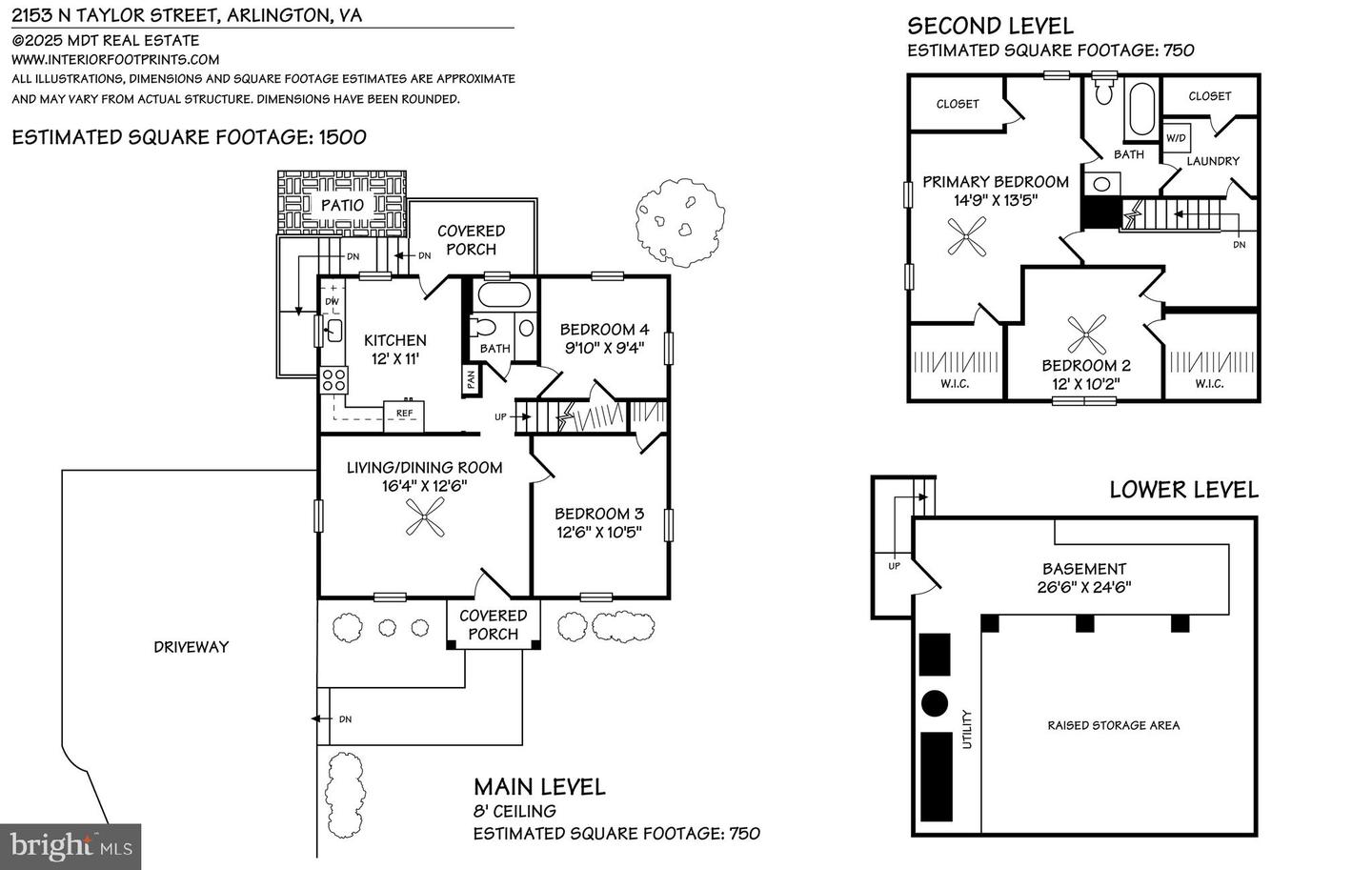 2153 N TAYLOR ST, ARLINGTON, Virginia 22207, 4 Bedrooms Bedrooms, ,2 BathroomsBathrooms,Residential,For sale,2153 N TAYLOR ST,VAAR2062438 MLS # VAAR2062438