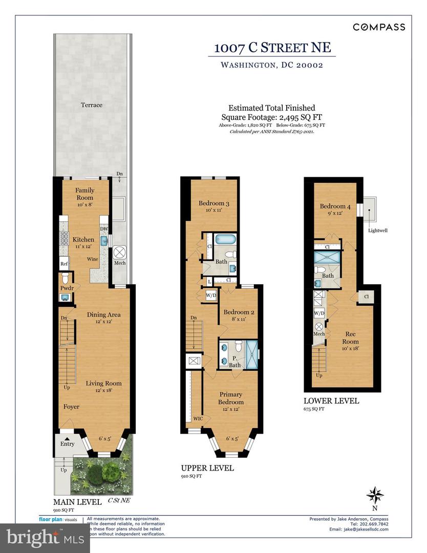 1007 C ST NE, WASHINGTON, District Of Columbia 20002, 4 Bedrooms Bedrooms, 12 Rooms Rooms,3 BathroomsBathrooms,Residential,For sale,1007 C ST NE,DCDC2225328 MLS # DCDC2225328