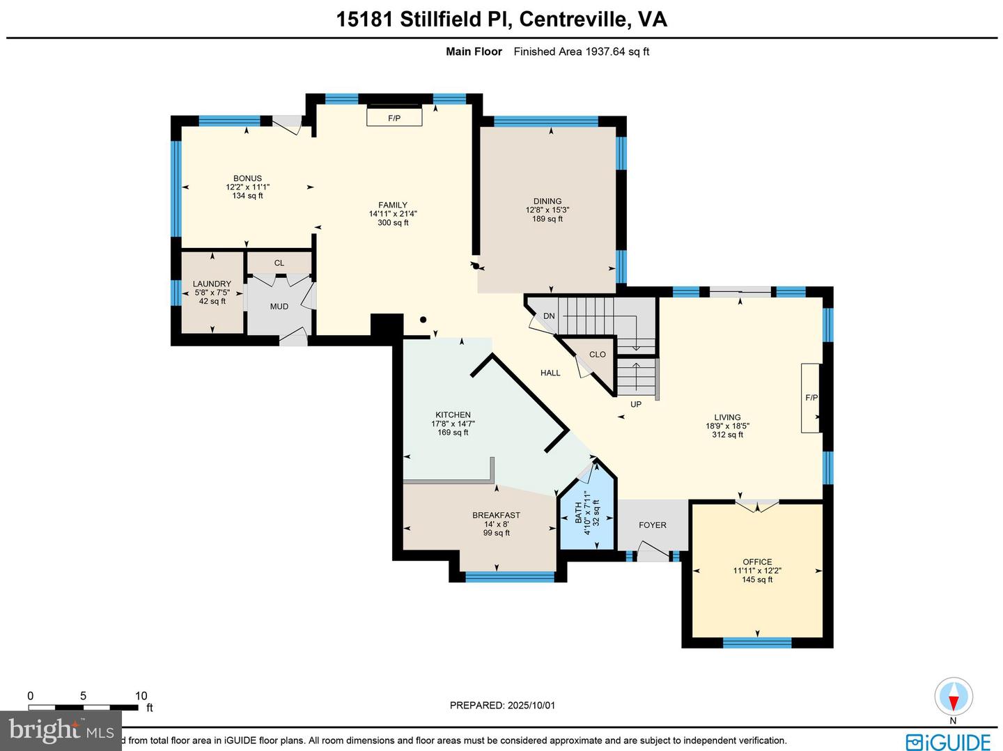 15181 STILLFIELD PL, CENTREVILLE, Virginia 20120, 4 Bedrooms Bedrooms, ,3 BathroomsBathrooms,Residential,For sale,15181 STILLFIELD PL,VAFX2272716 MLS # VAFX2272716