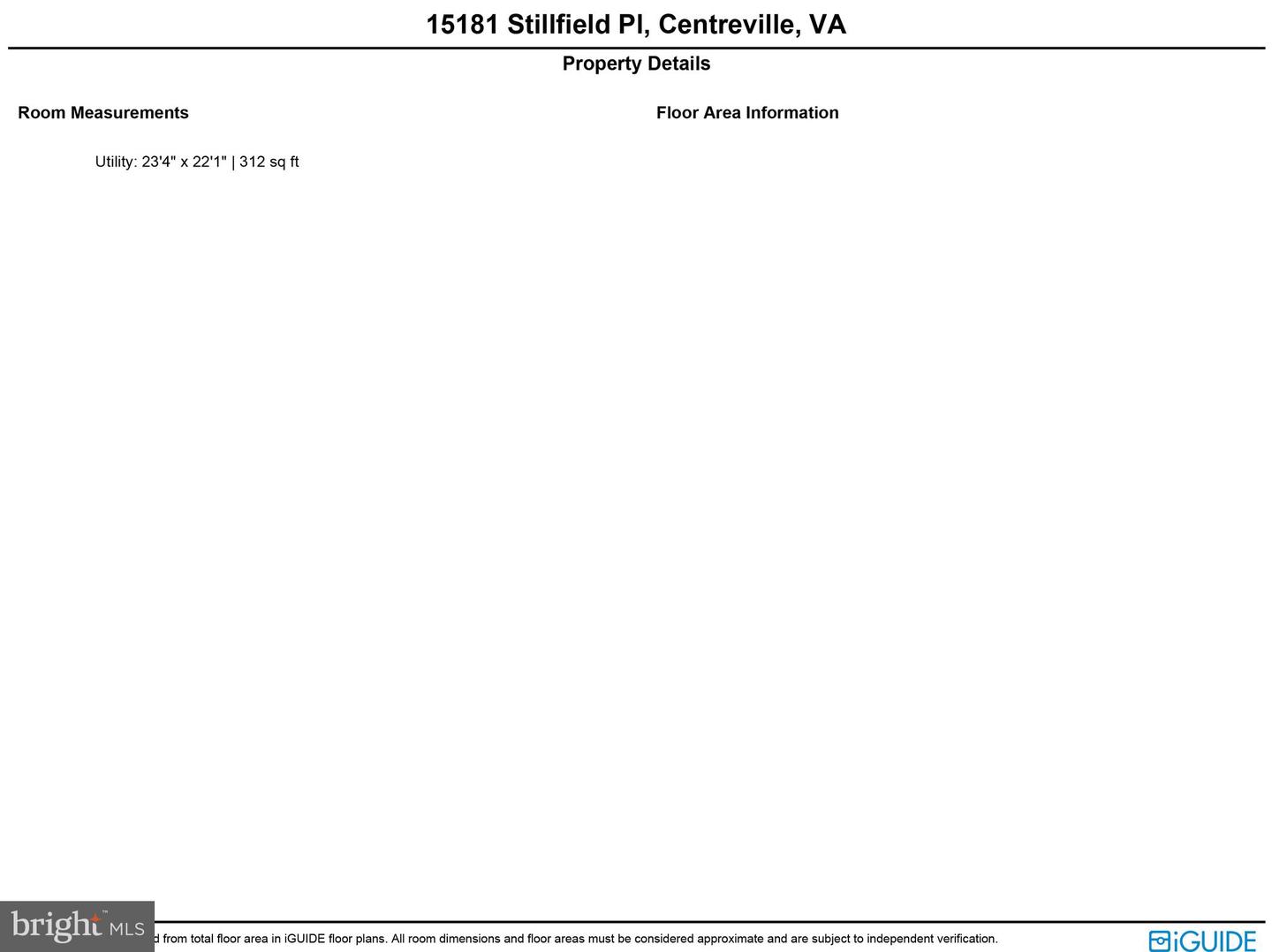15181 STILLFIELD PL, CENTREVILLE, Virginia 20120, 4 Bedrooms Bedrooms, ,3 BathroomsBathrooms,Residential,For sale,15181 STILLFIELD PL,VAFX2272716 MLS # VAFX2272716