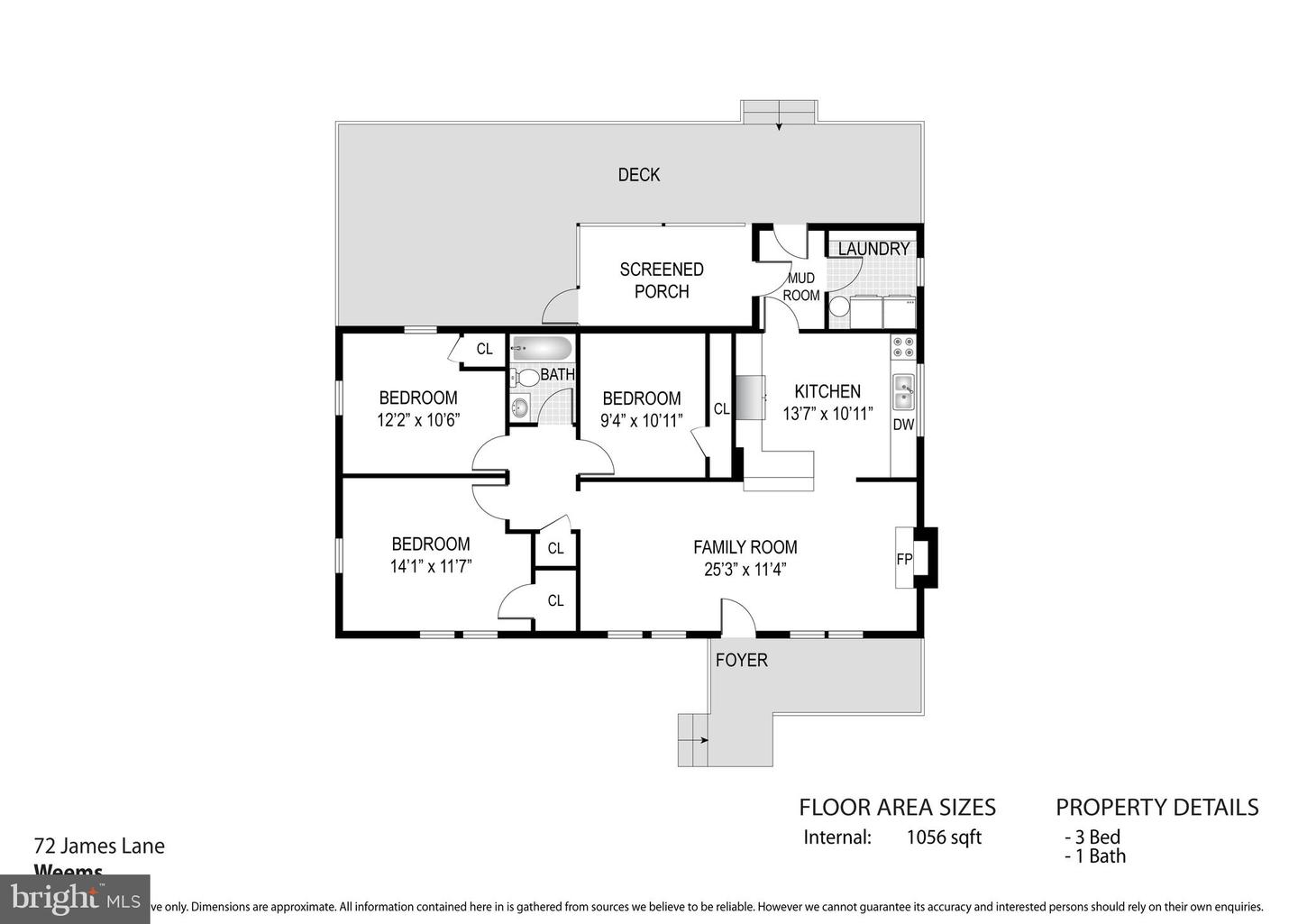 72 JAMES LN, WEEMS, Virginia 22576, 2 Bedrooms Bedrooms, ,1 BathroomBathrooms,Residential,For sale,72 JAMES LN,VALV2000884 MLS # VALV2000884