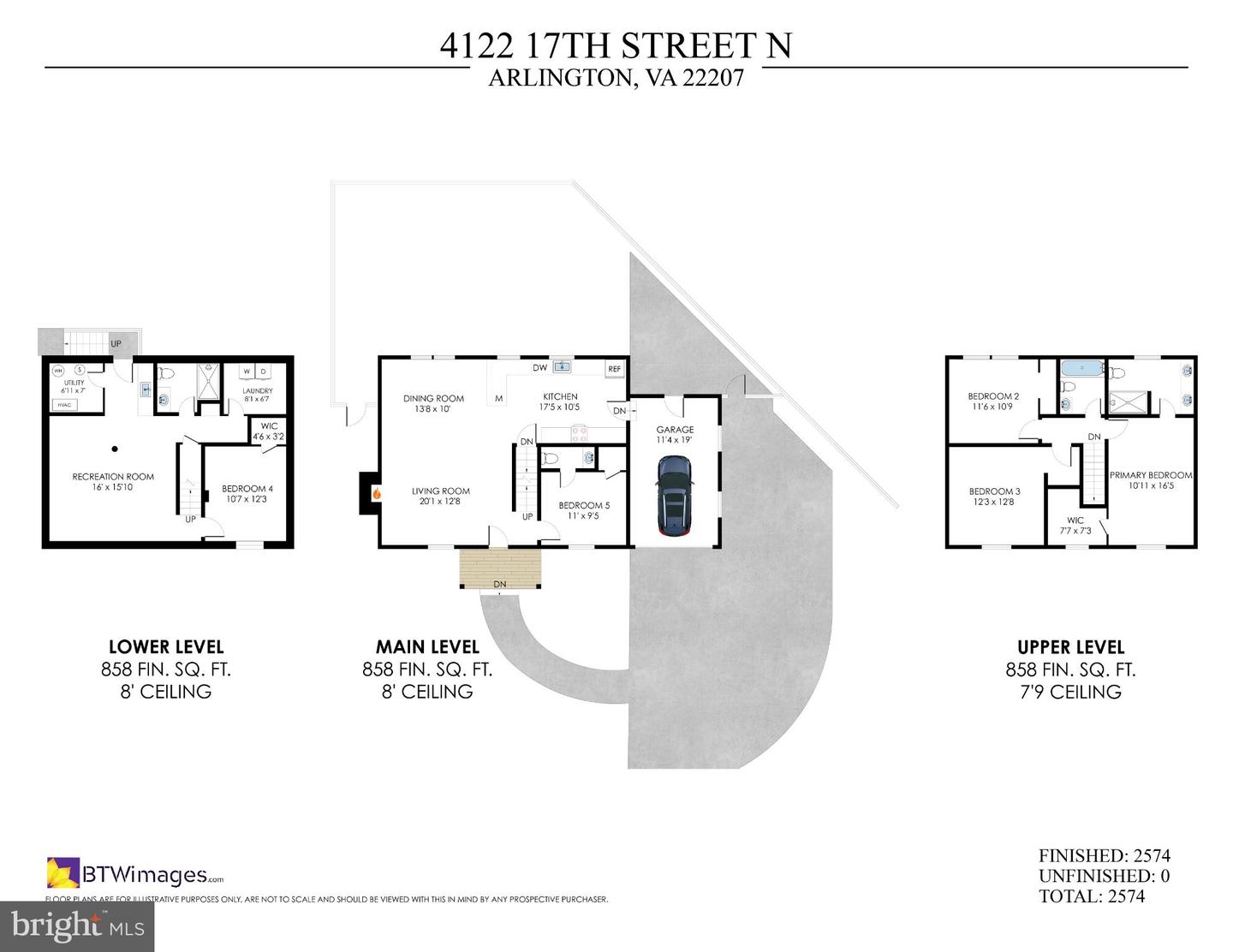 4122 17TH ST N, ARLINGTON, Virginia 22207, 5 Bedrooms Bedrooms, 9 Rooms Rooms,3 BathroomsBathrooms,Residential,For sale,4122 17TH ST N,VAAR2064630 MLS # VAAR2064630